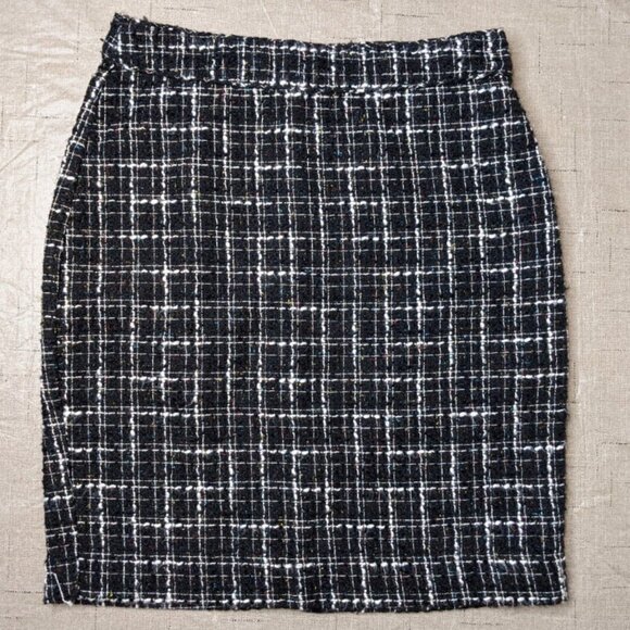 New Banana Republic Women's Tweed Patterned Pencil Skirt - Picture 9 of 10
